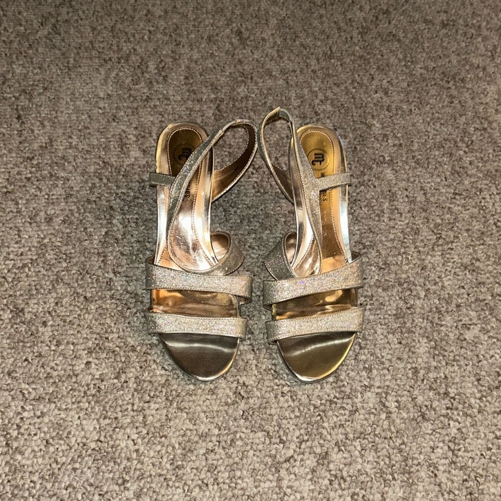 Silver Formal Wear Heels